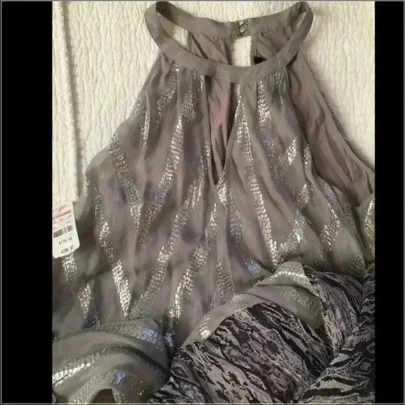 Ella moss Maxi Shiny Bohemian Festive dress - Picture 4 of 8